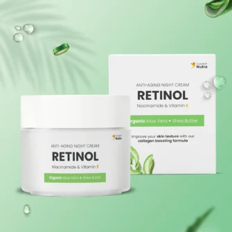 Crema de noapte cu retinol si niacinamide - swedish nutra